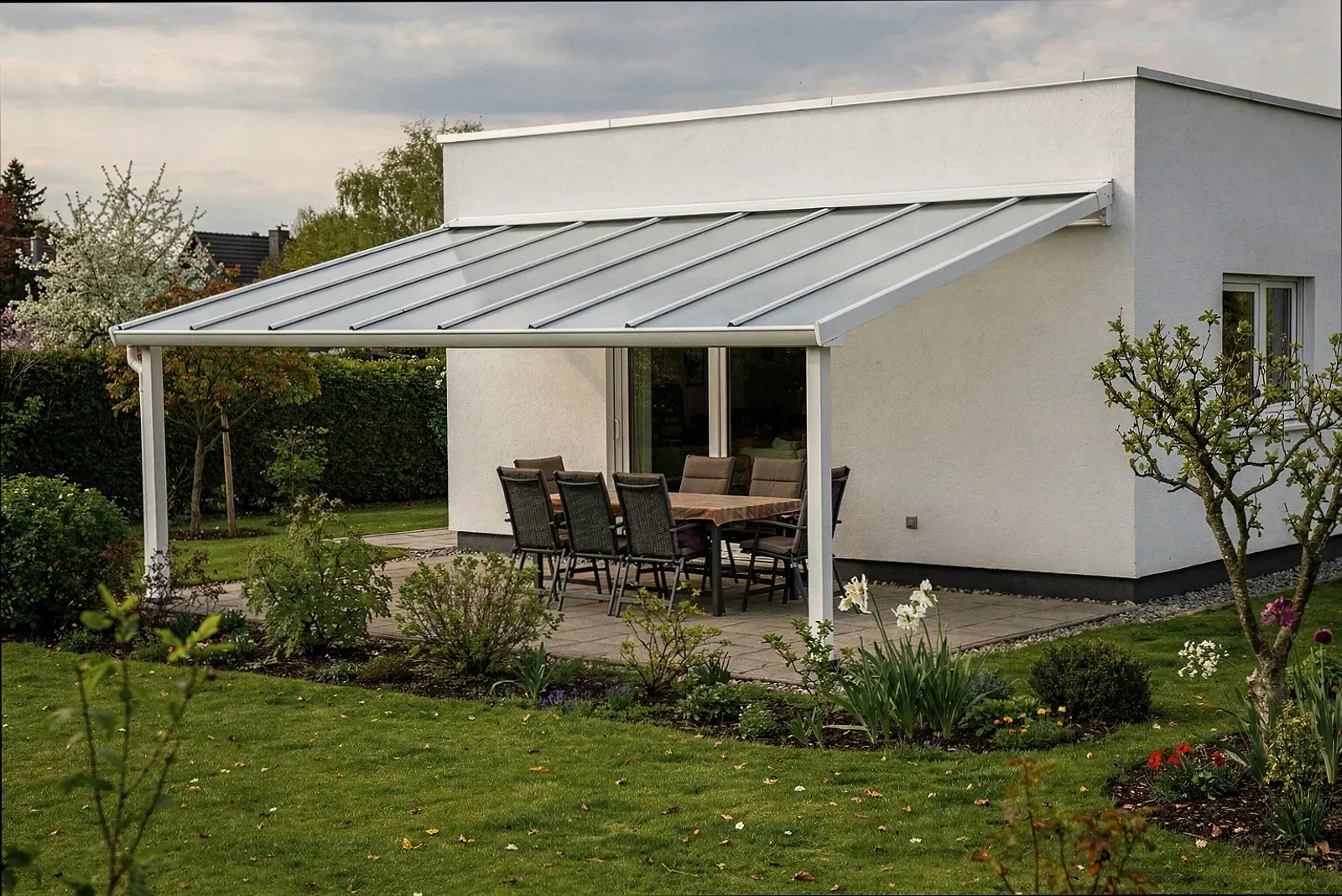 Alu-Terrassenüberdachung in Ulm